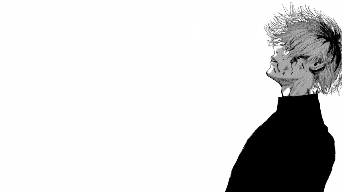 Канеки Кен чб обои