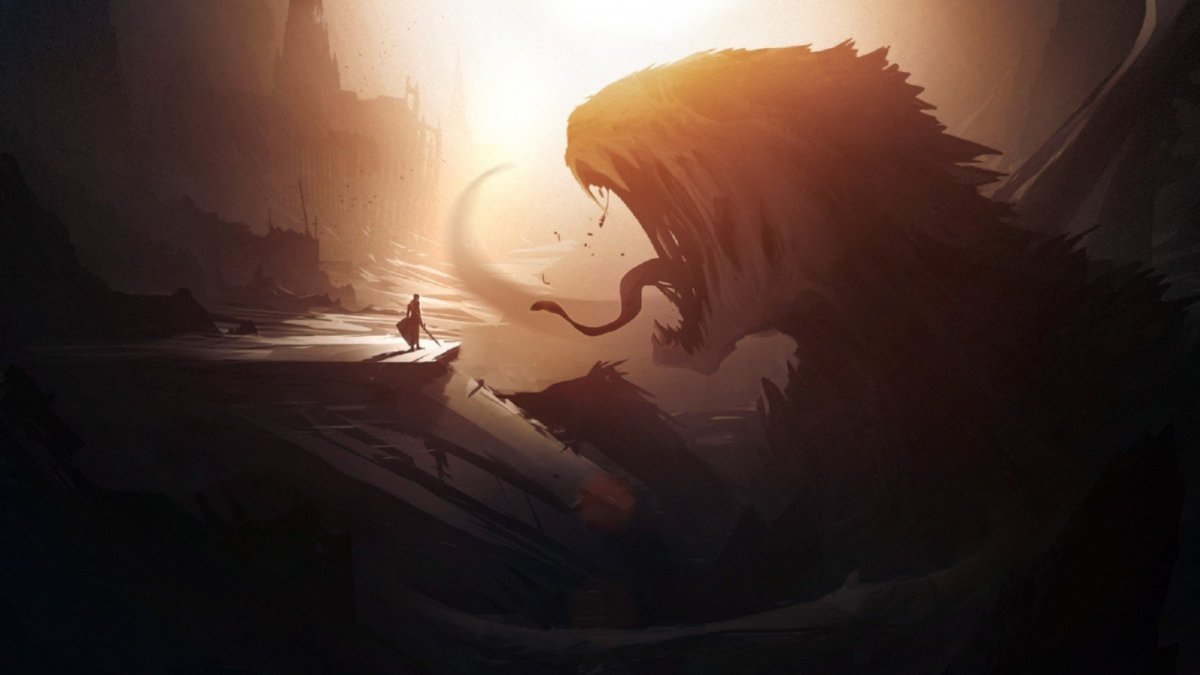 Одинокий воин обои