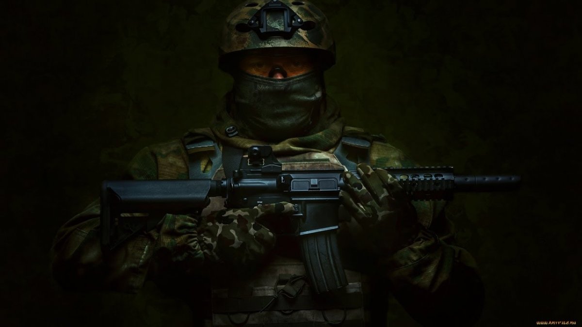 Солдаты ССО арт