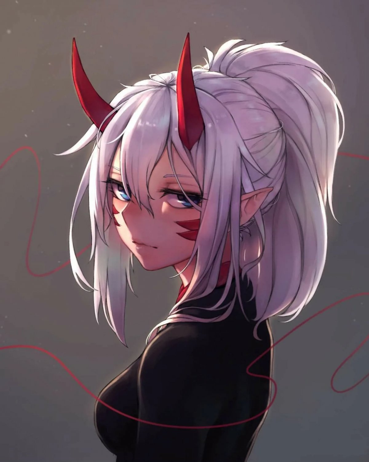 Аниме арт девушка