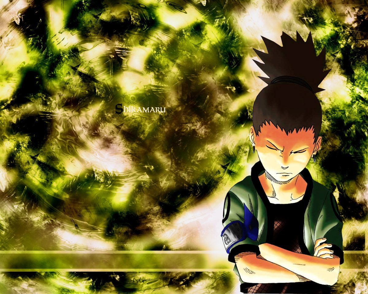 Аниме Наруто Шикамару Нара