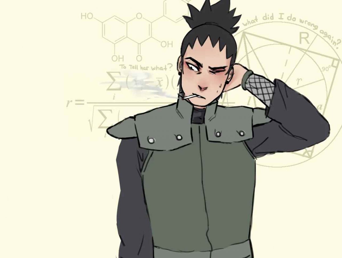 Шикамару Нара арты