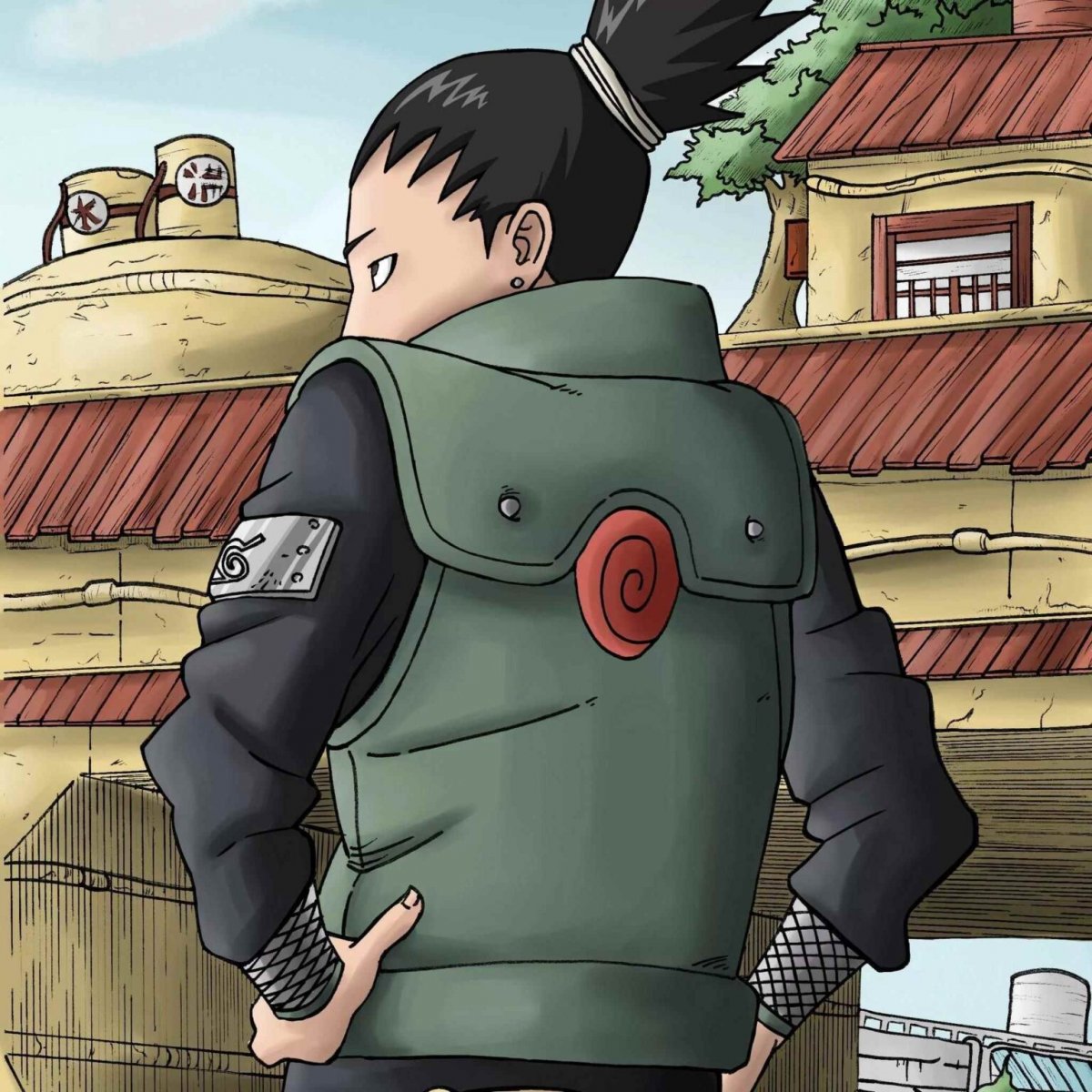 Шикамару арт