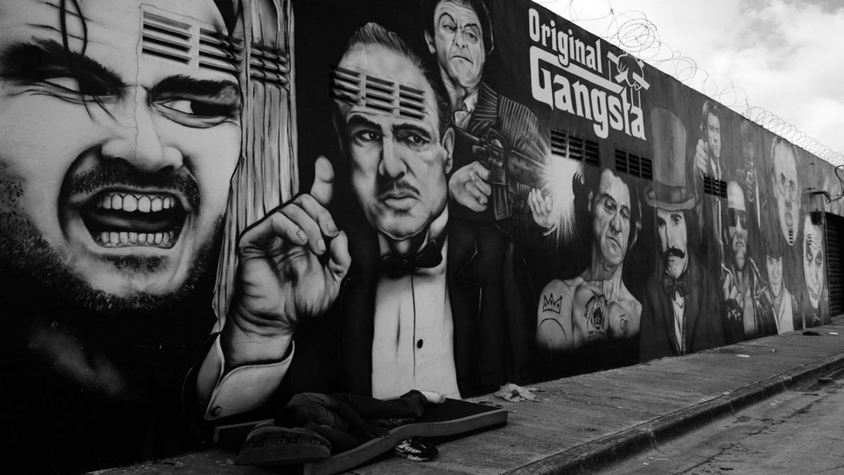 Обои в стиле андеграунд русский