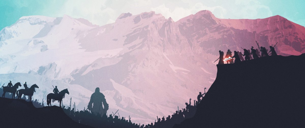 Арты для двух мониторов