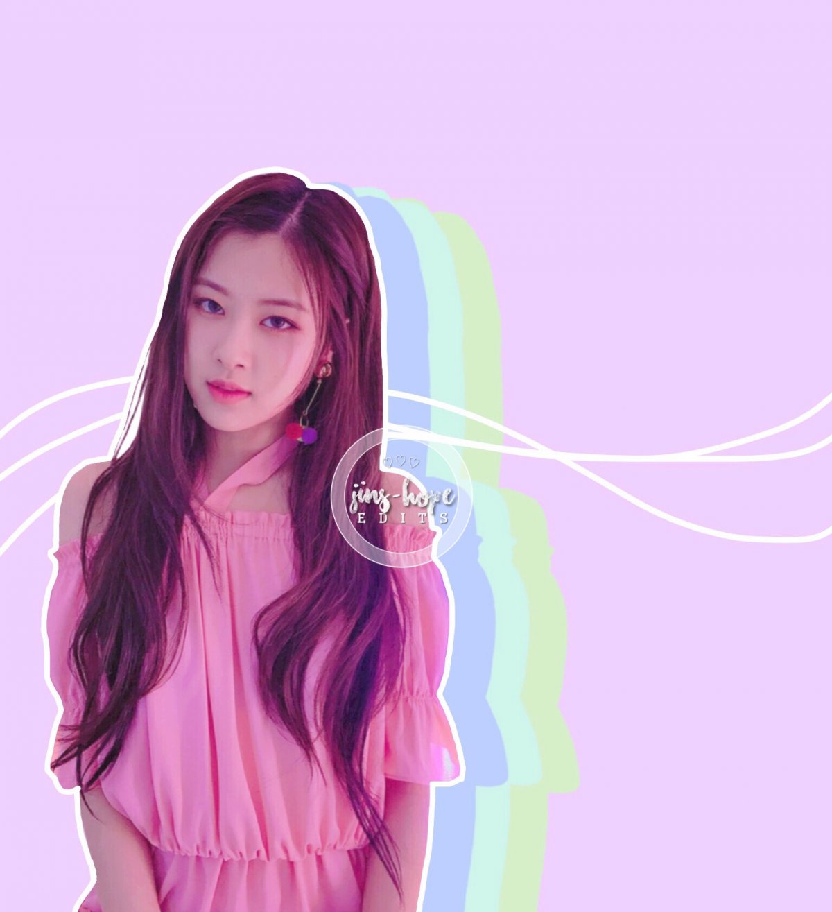 Лиса Блэк Пинк рисунок