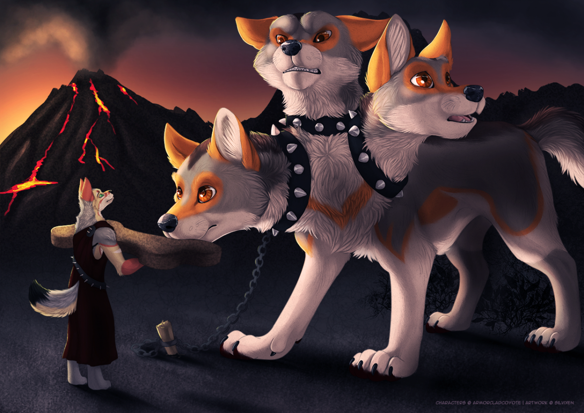 Трёхглавый пёс Цербер