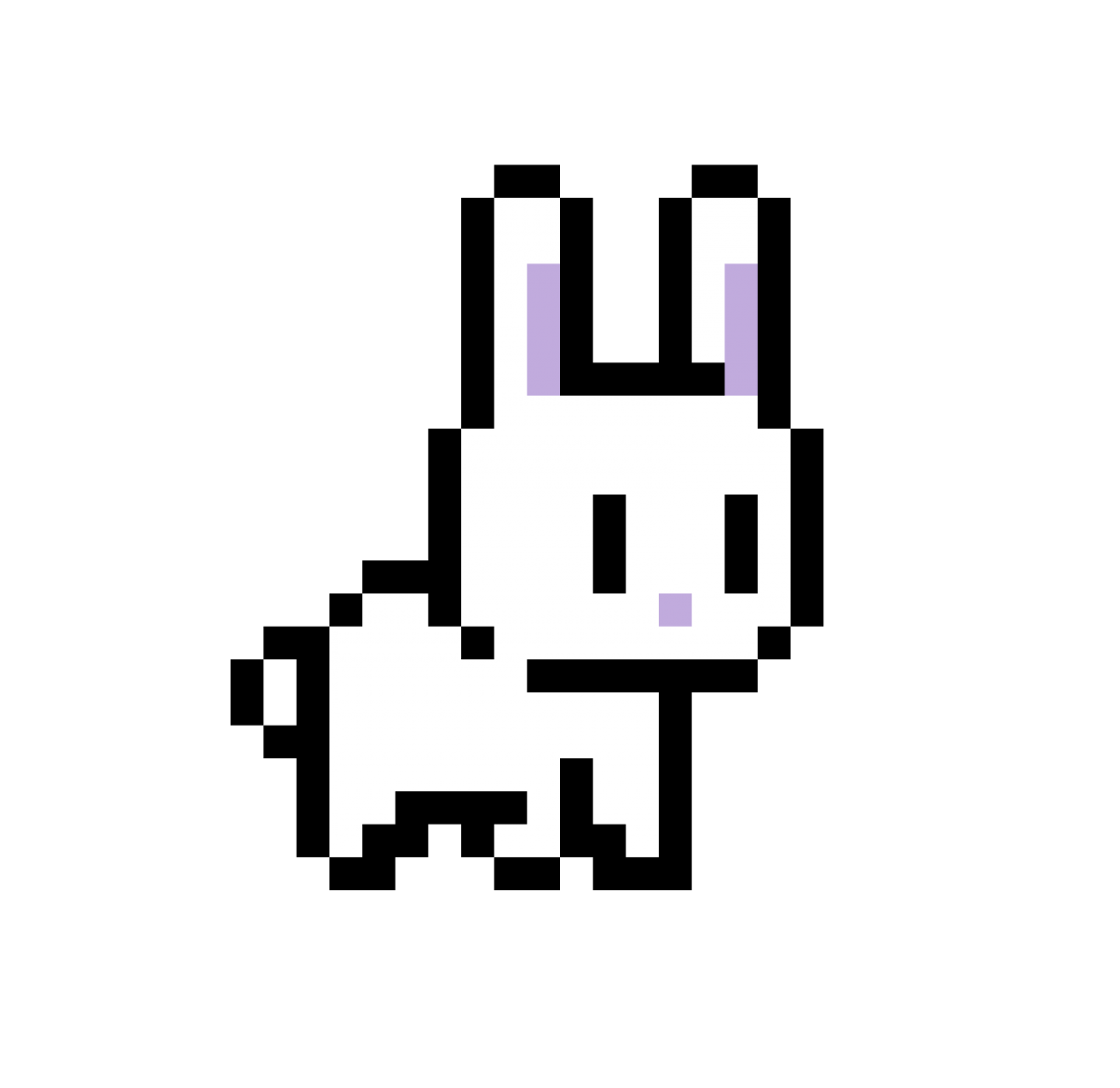 Пиксельный динозавр