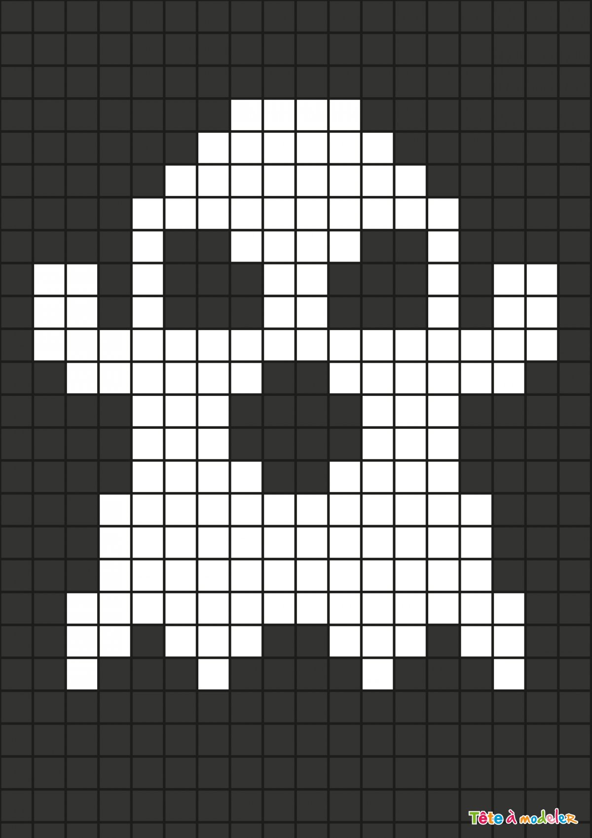 Игровые маленькие фигурки из пикселей