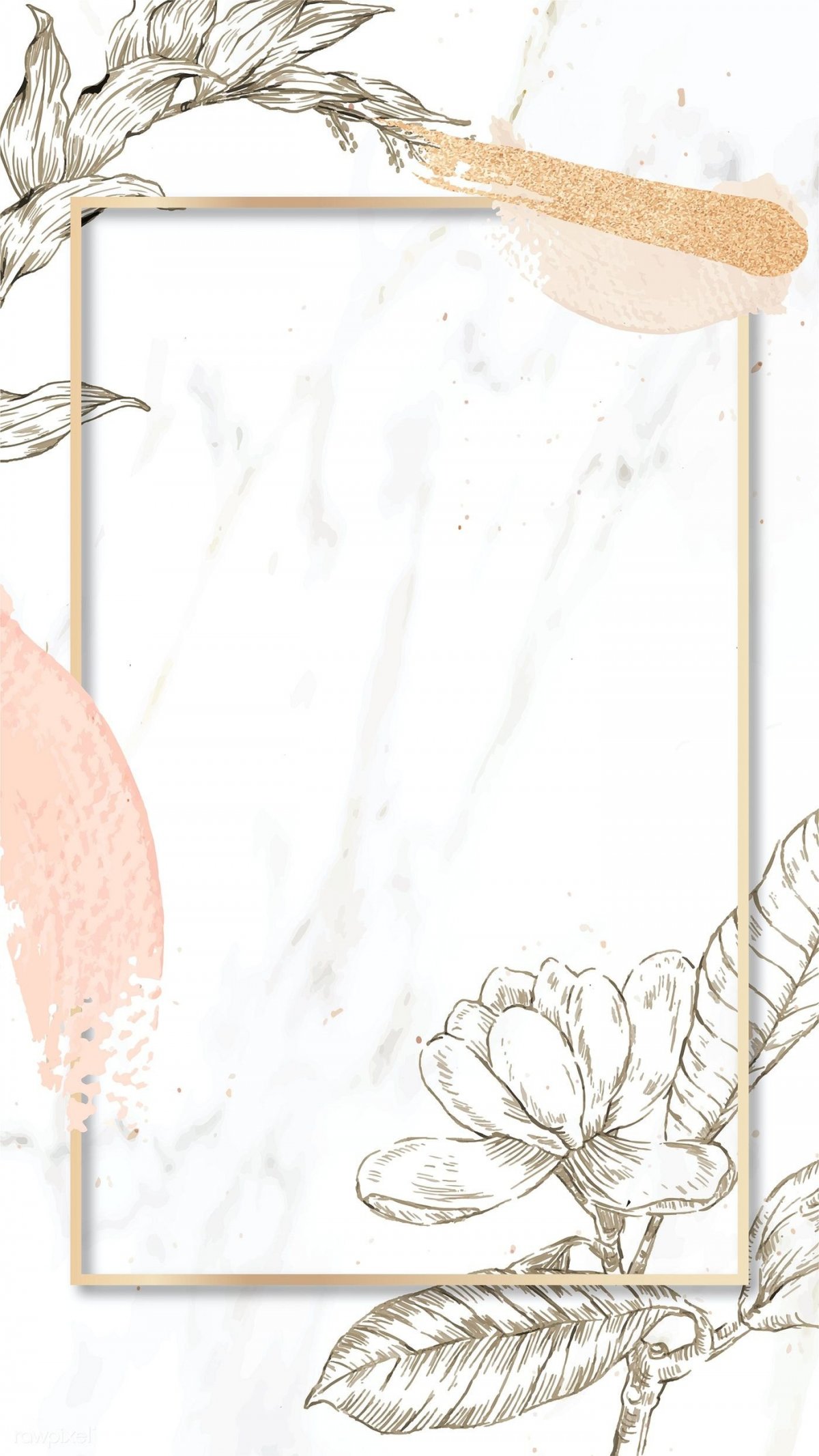 Цветочки на белом фоне