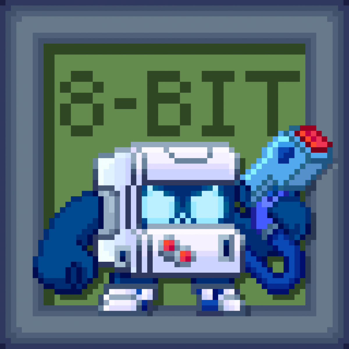 Пиксель арт человек