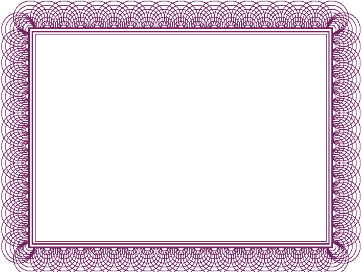 Рамка для сертификата