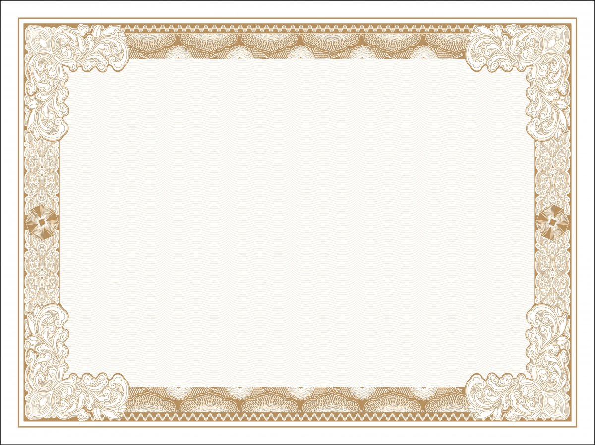 Подарочный купон макет