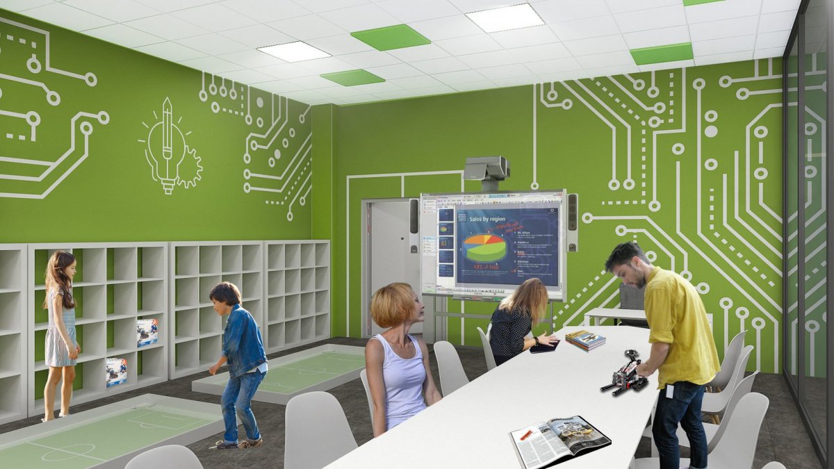 Стенд точка роста