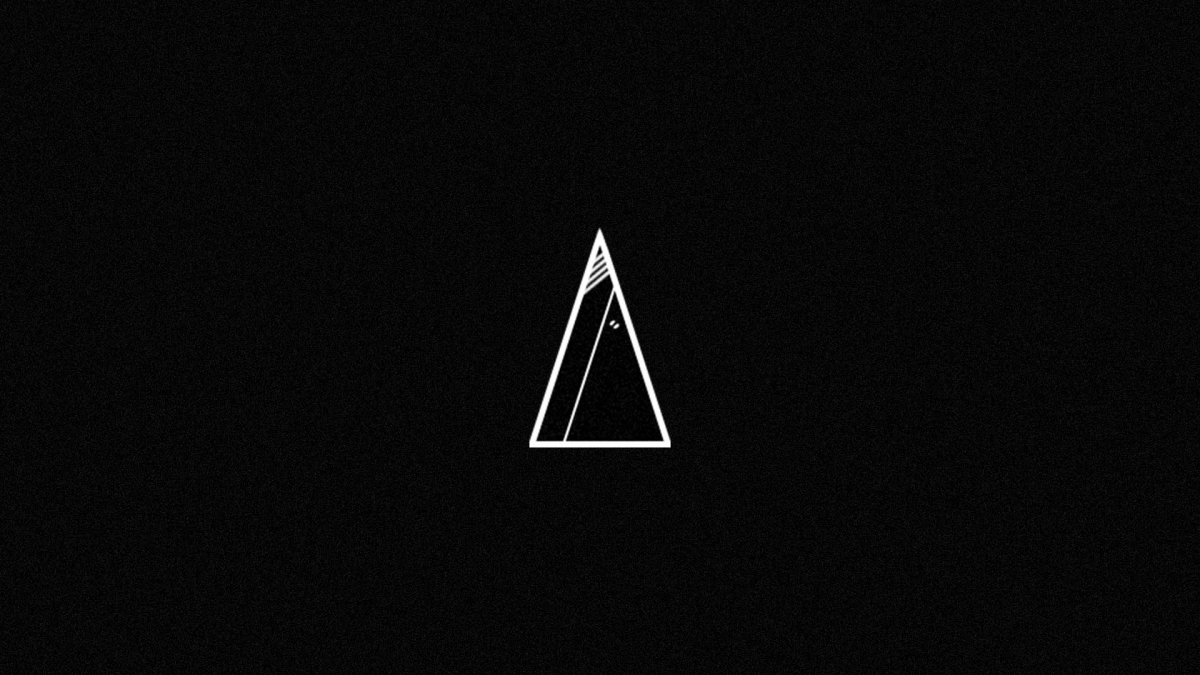 Обои на рабочий стол Минимализм черные