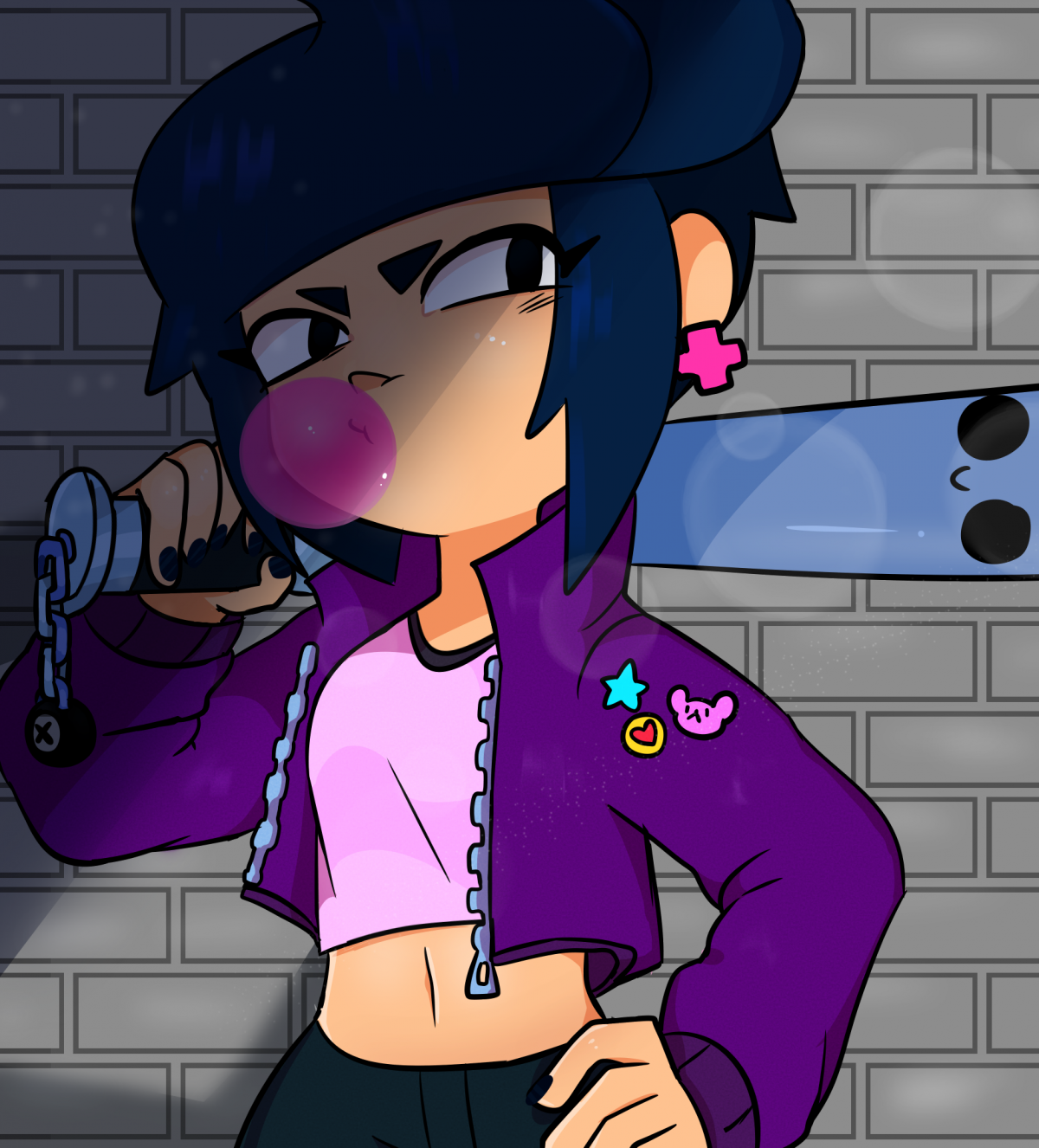 Би би из БРАВЛ старс арт