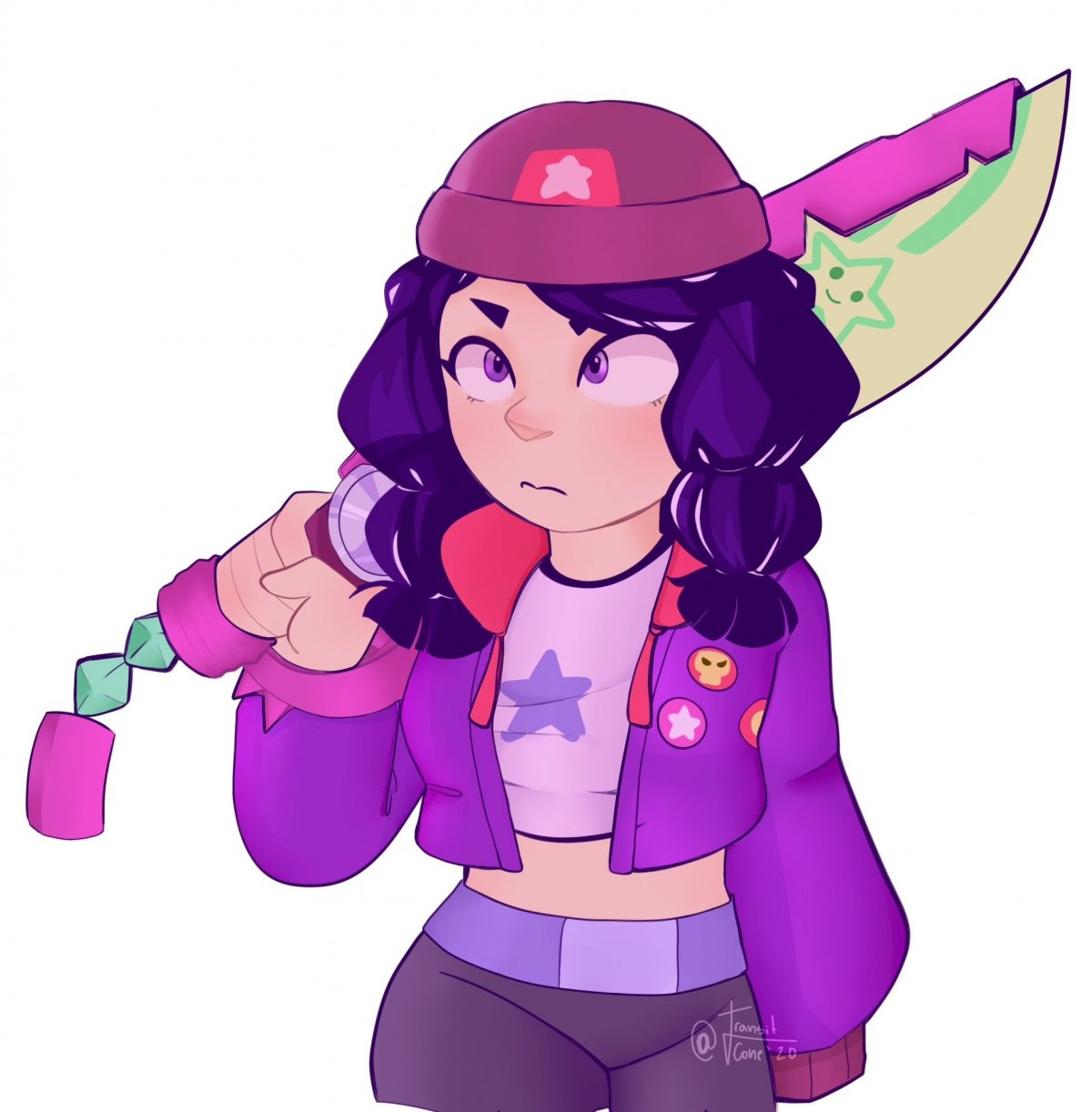 Биби бравл старс фан арт