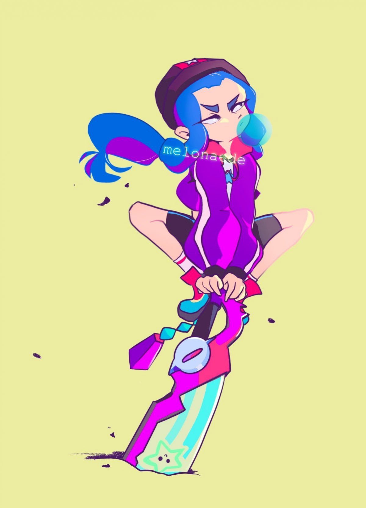 Джеки арт Brawl Stars