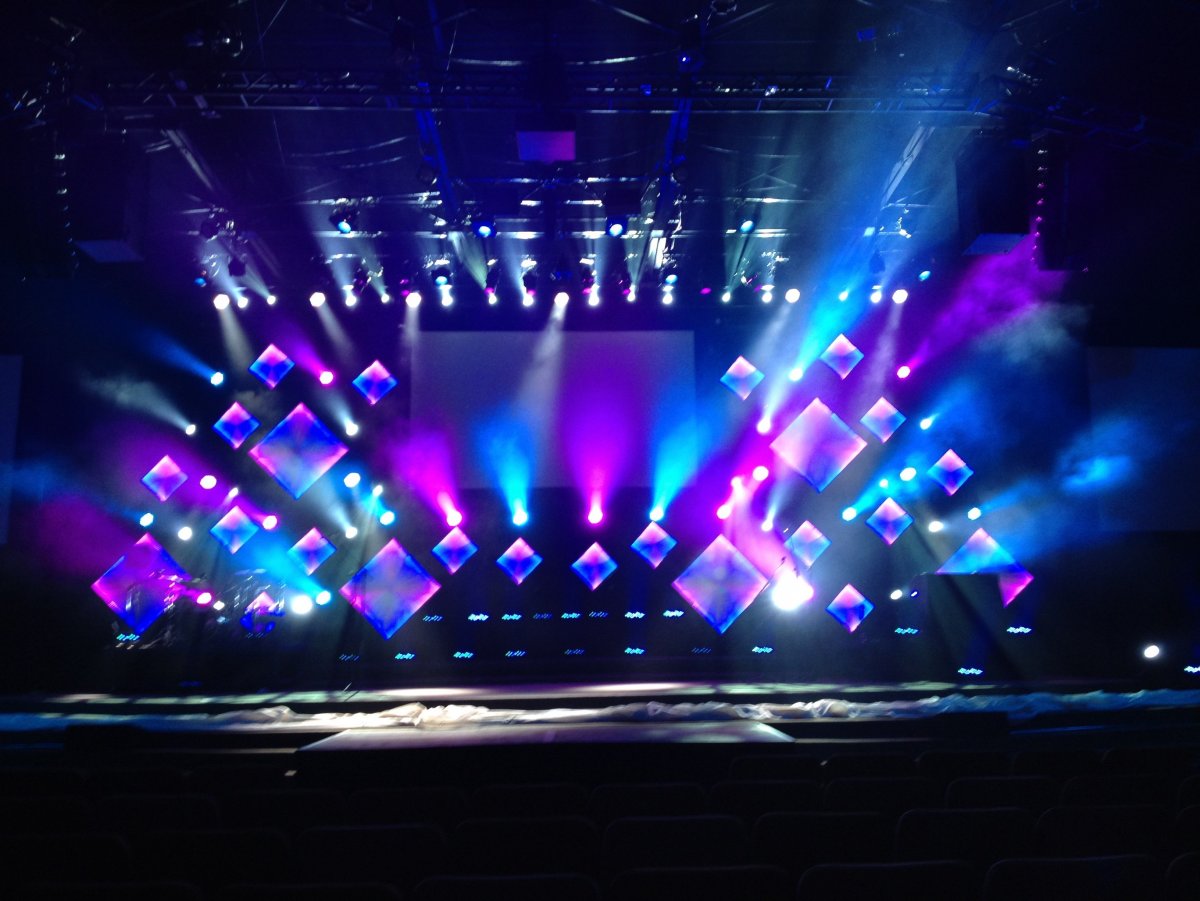 Абстракция сцена