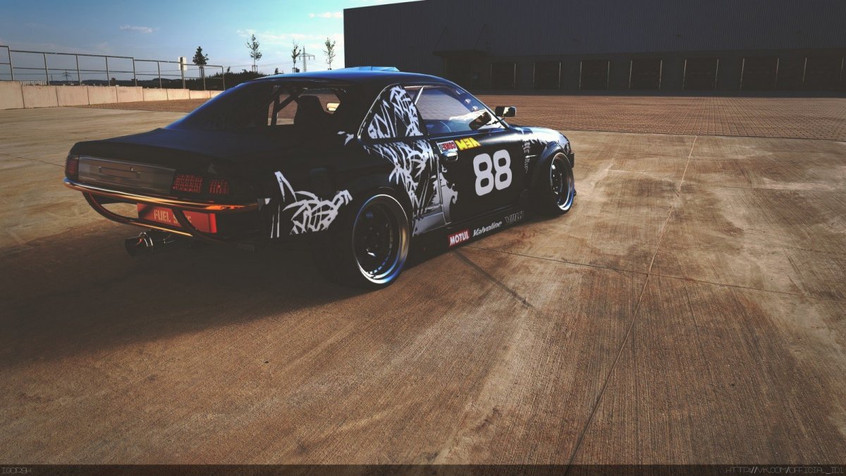 Mazda RX 7 дрифт