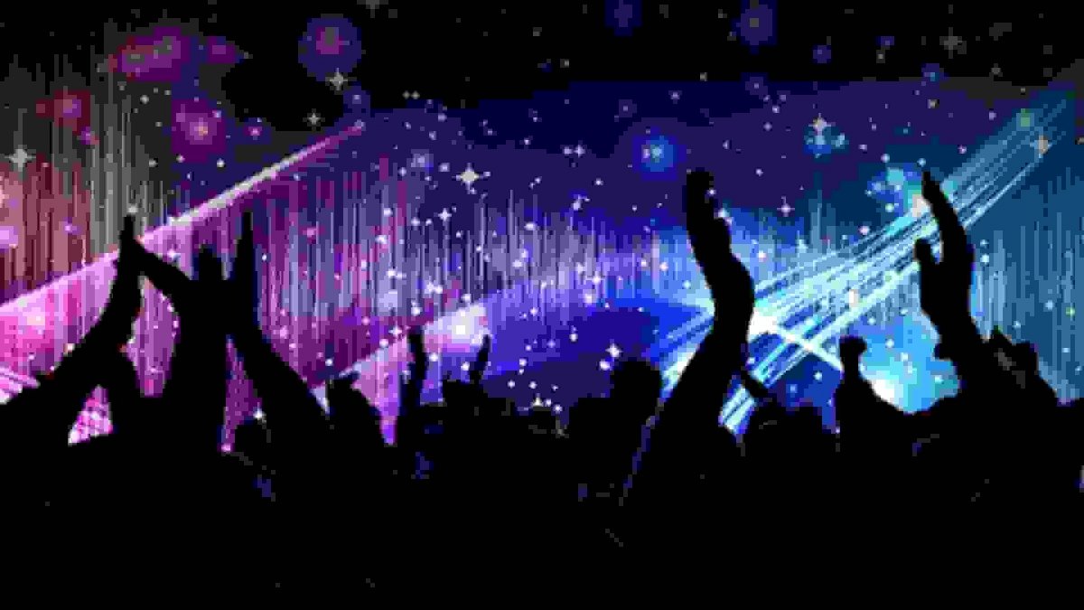 Дискотека фон