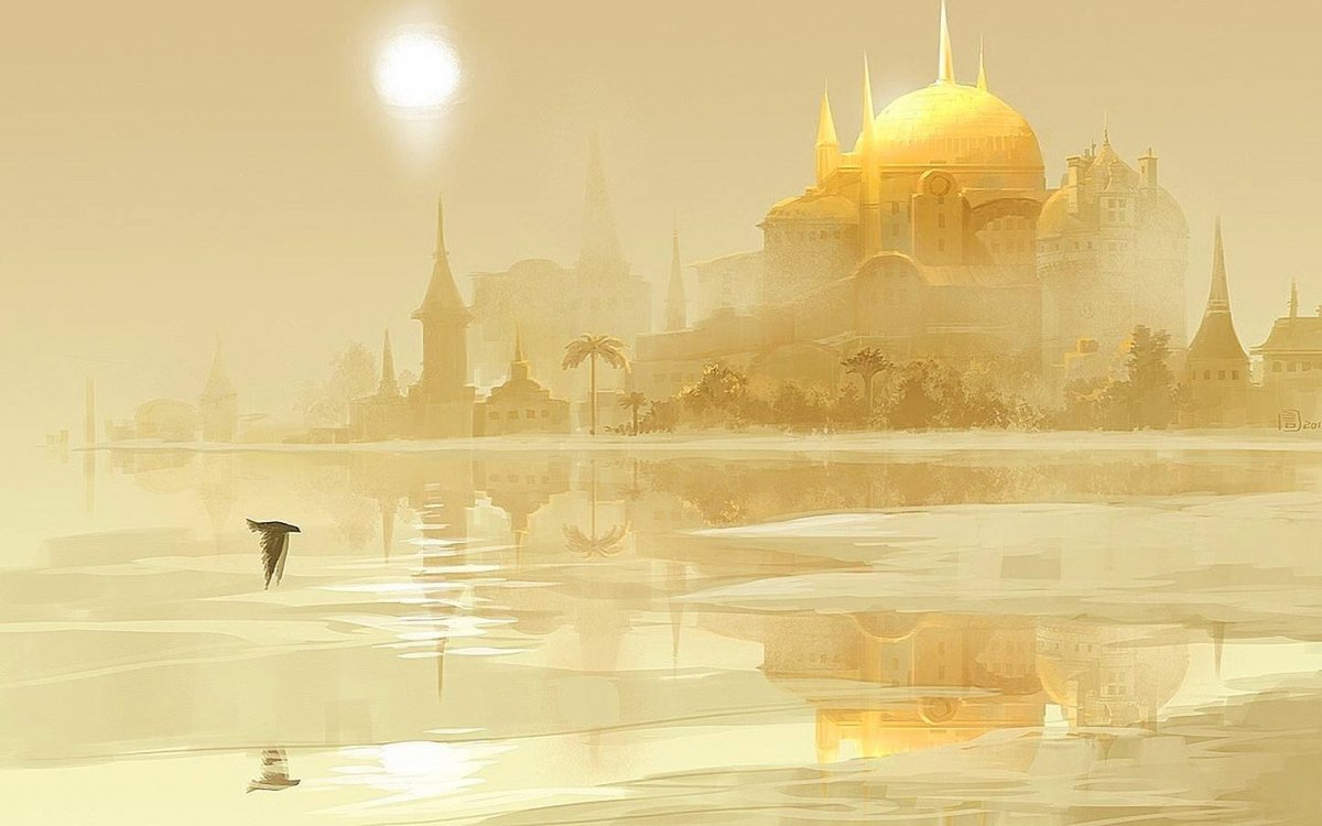 Восточный фон