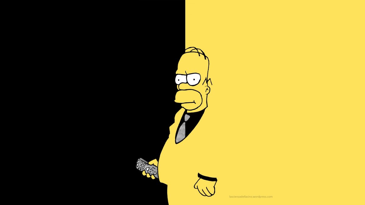 8k обои симпсоны