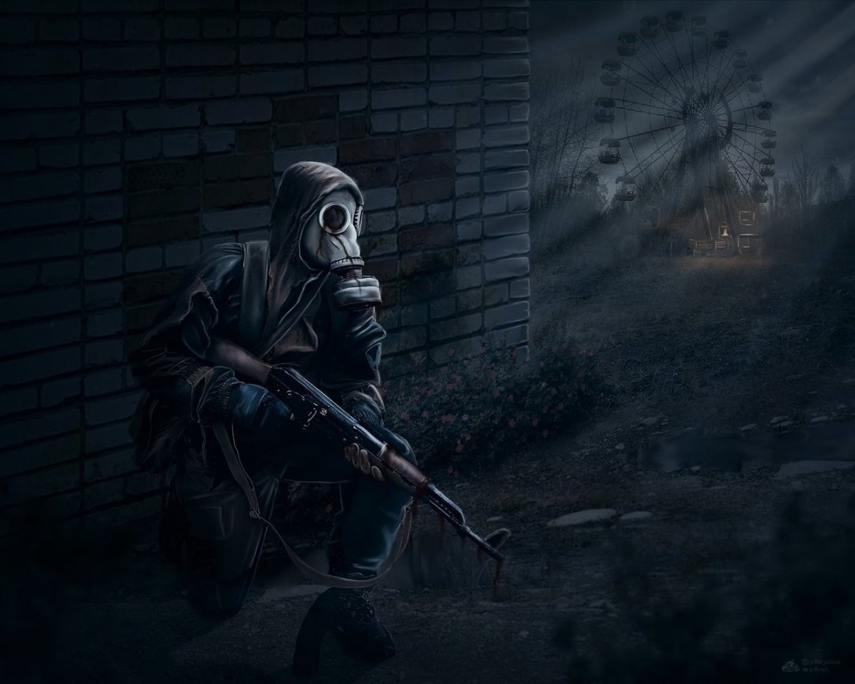 Сталкер парень