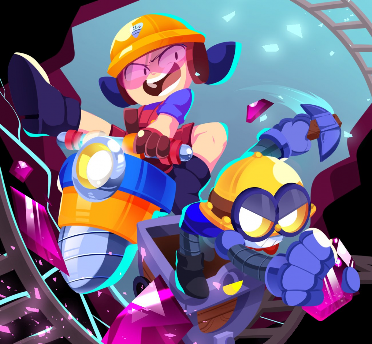 Герои Brawl Stars ДИНАМАЙК