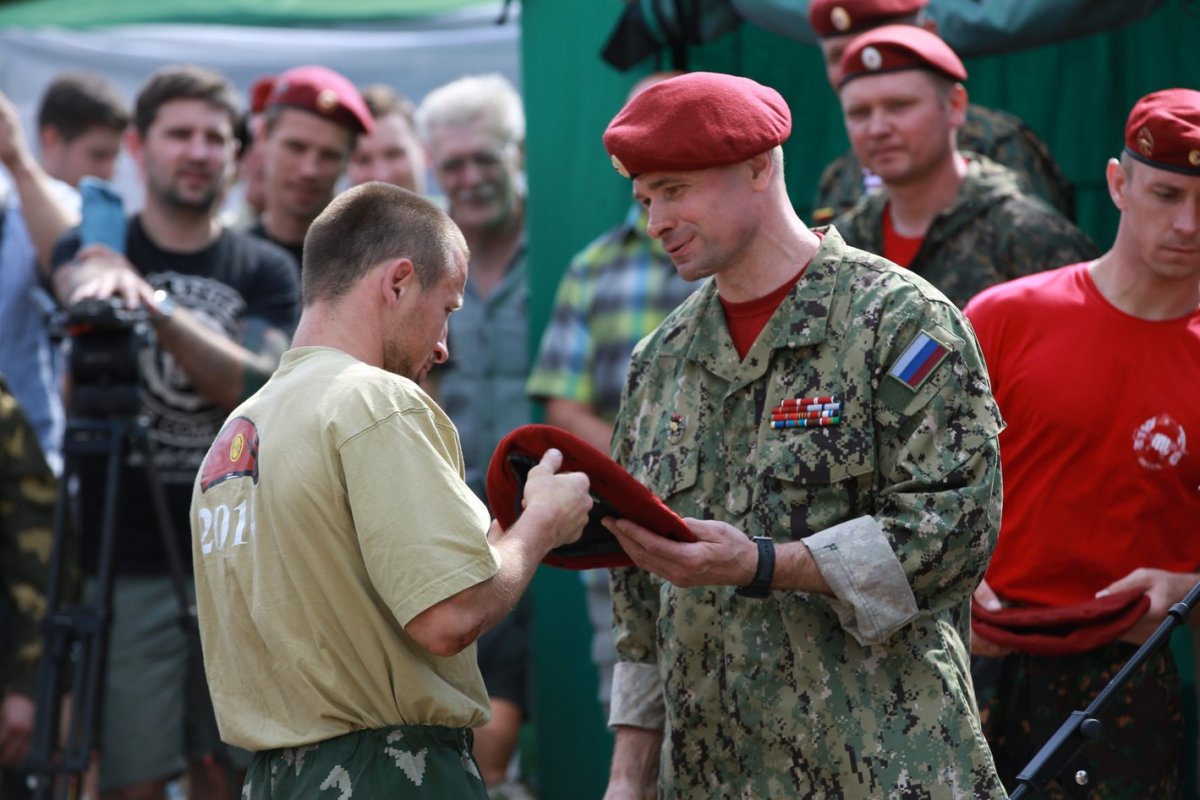 Драка спецназа