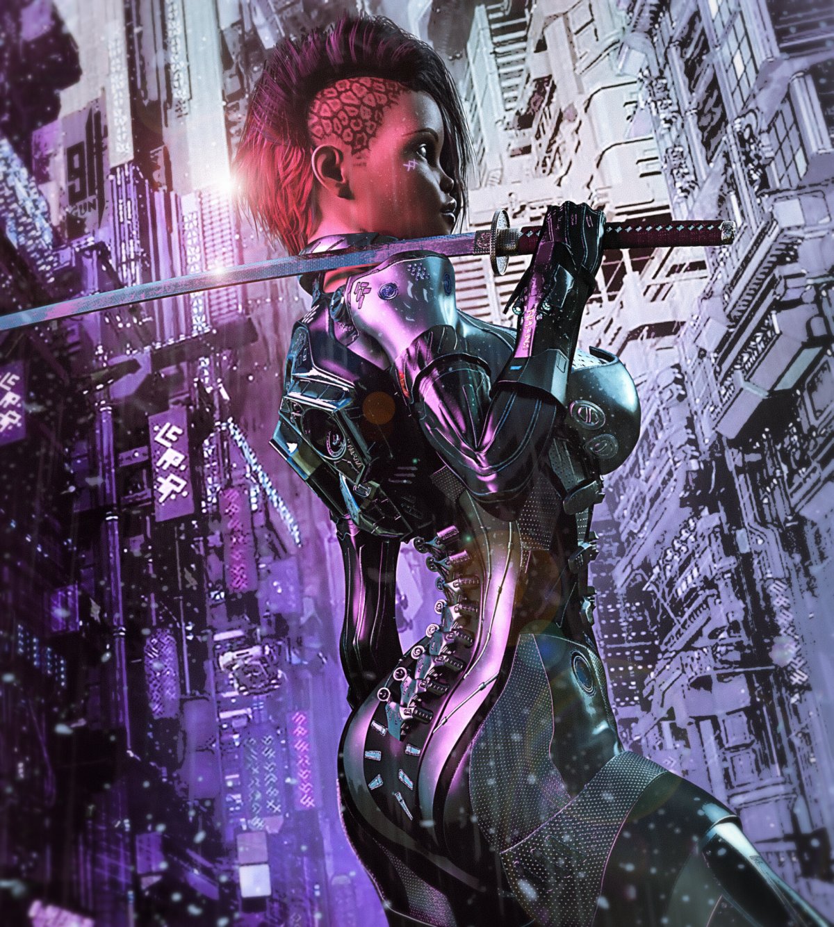 Джиллиан Андерсон Cyberpunk 2077