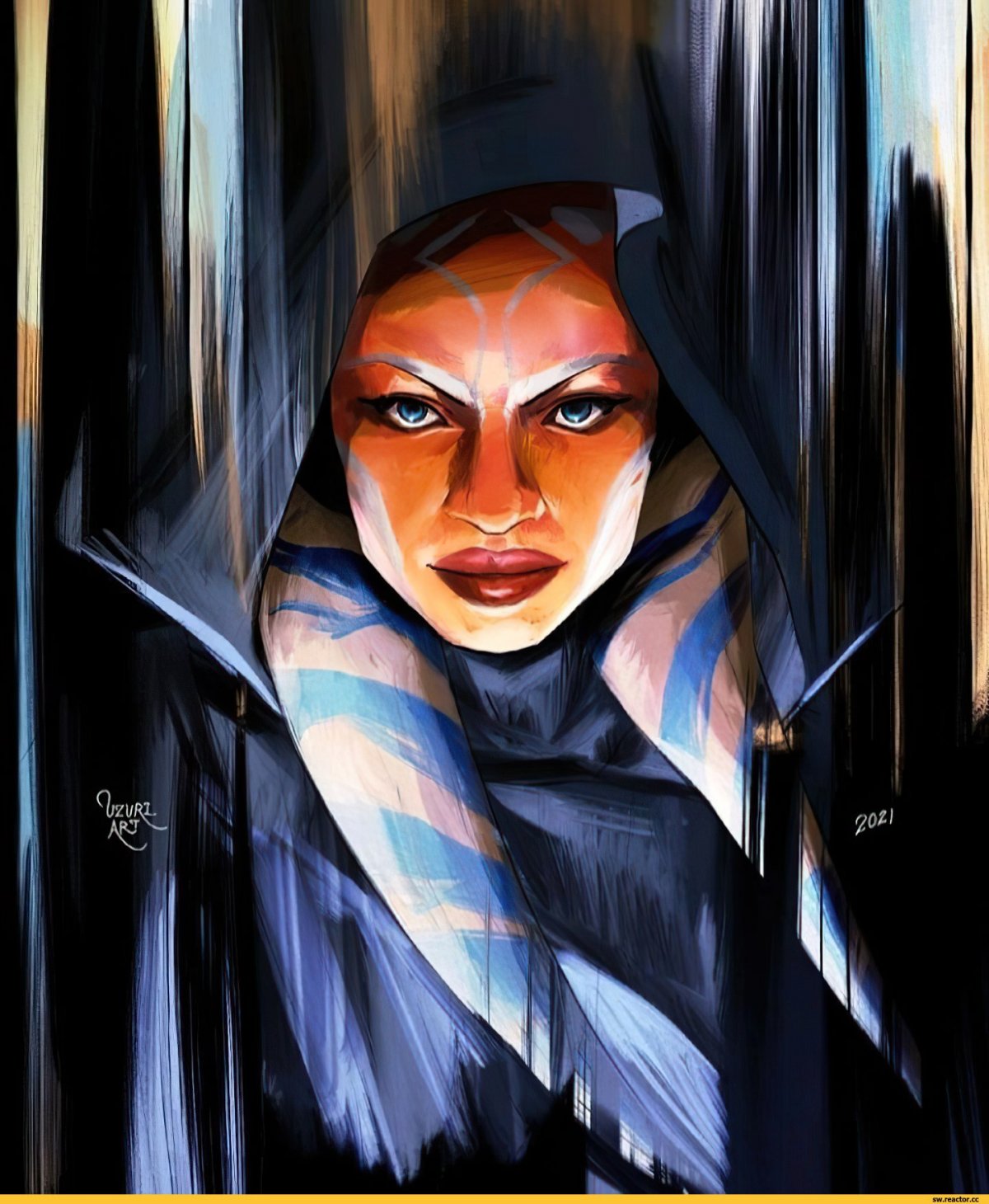 Киберпанк девушка арт