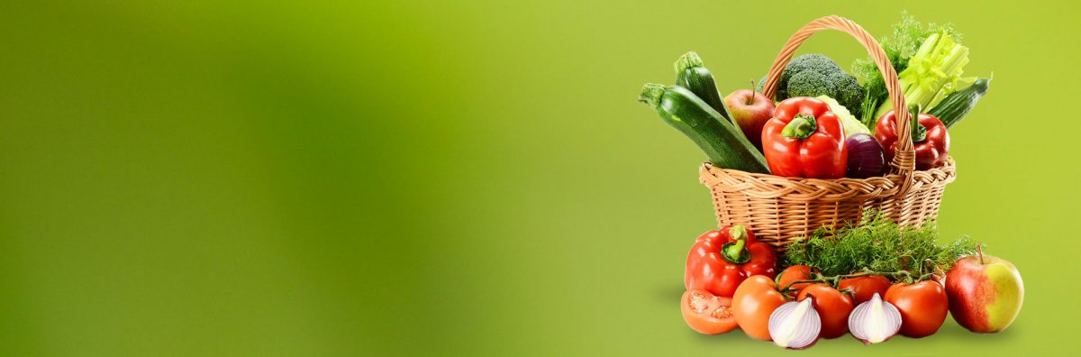 Овощи и фрукты баннер для магазина