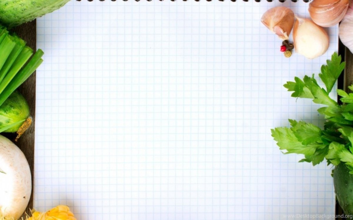 Овощной фон для презентации