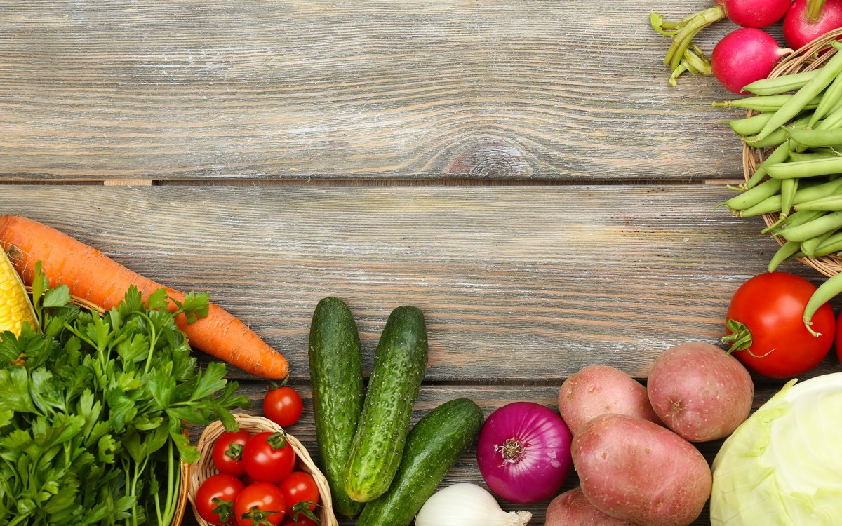 Рамка из овощей