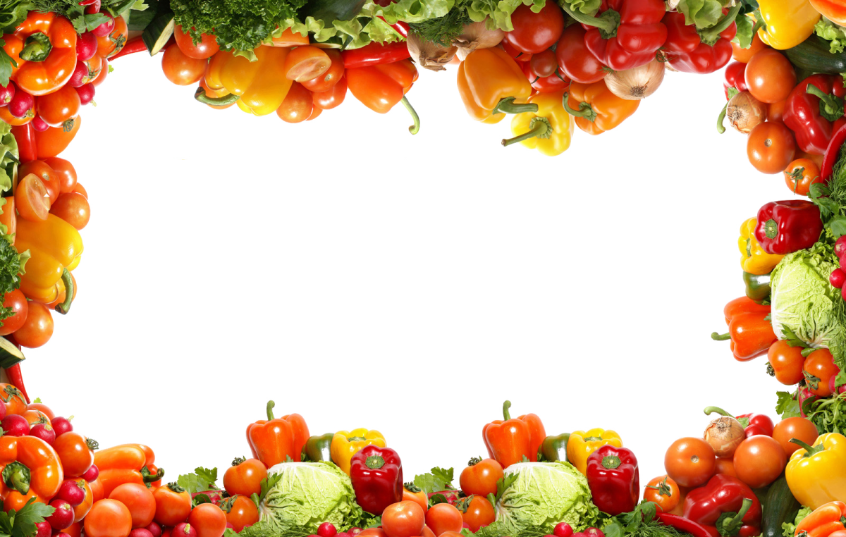 Красивый фон с овощами