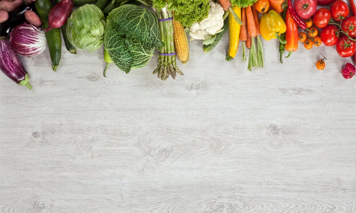 Рамка овощи и фрукты