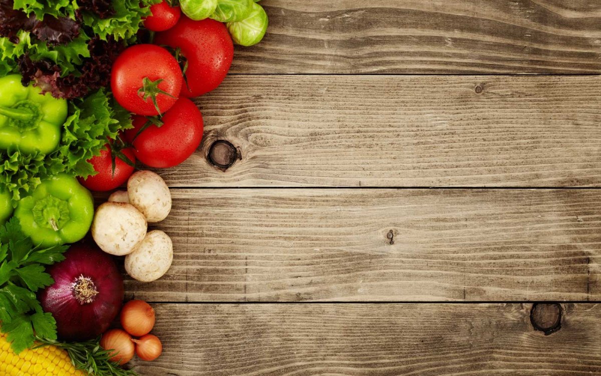 Рамка овощи и фрукты