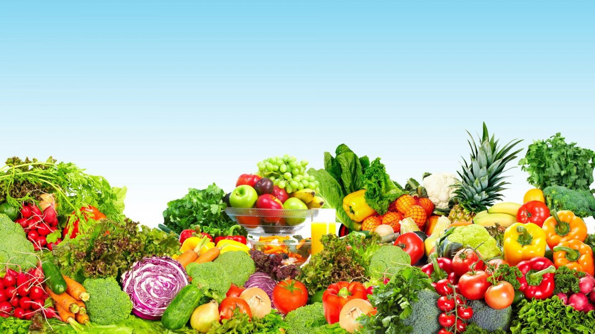 Подложка на тему овощи