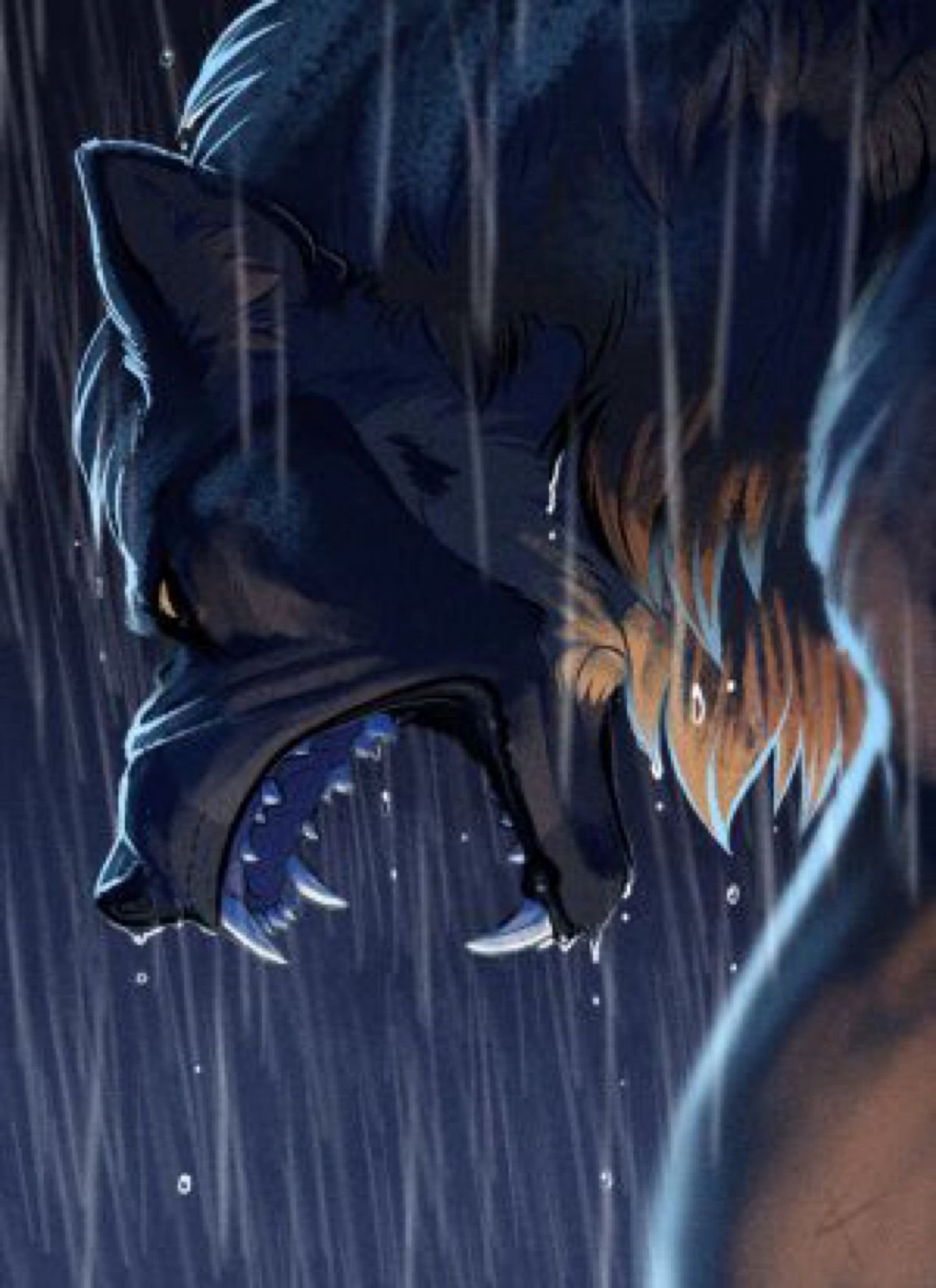 Волк плачет