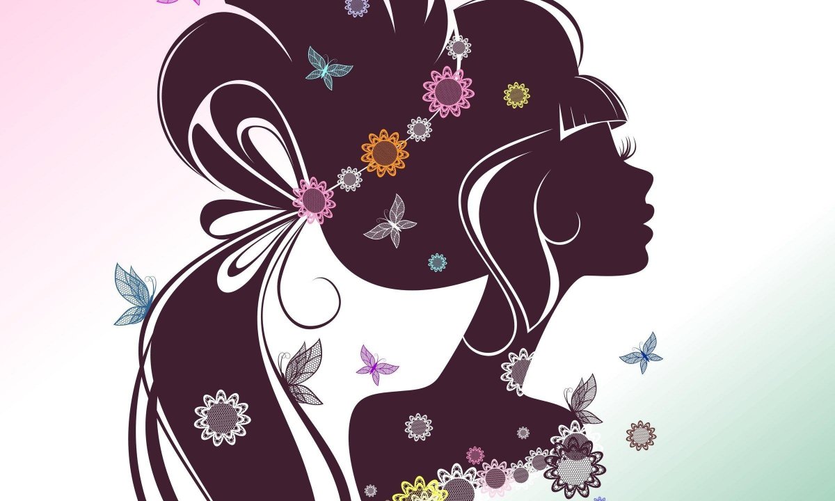 Силуэт девушки