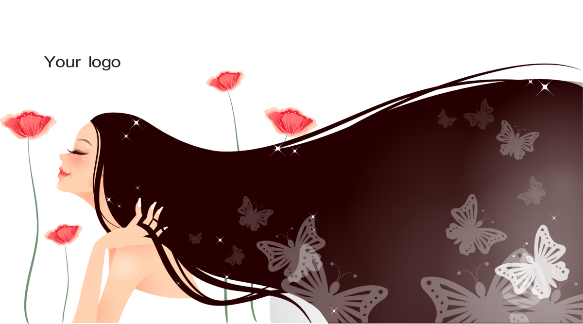 Стильный баннер для салона красоты