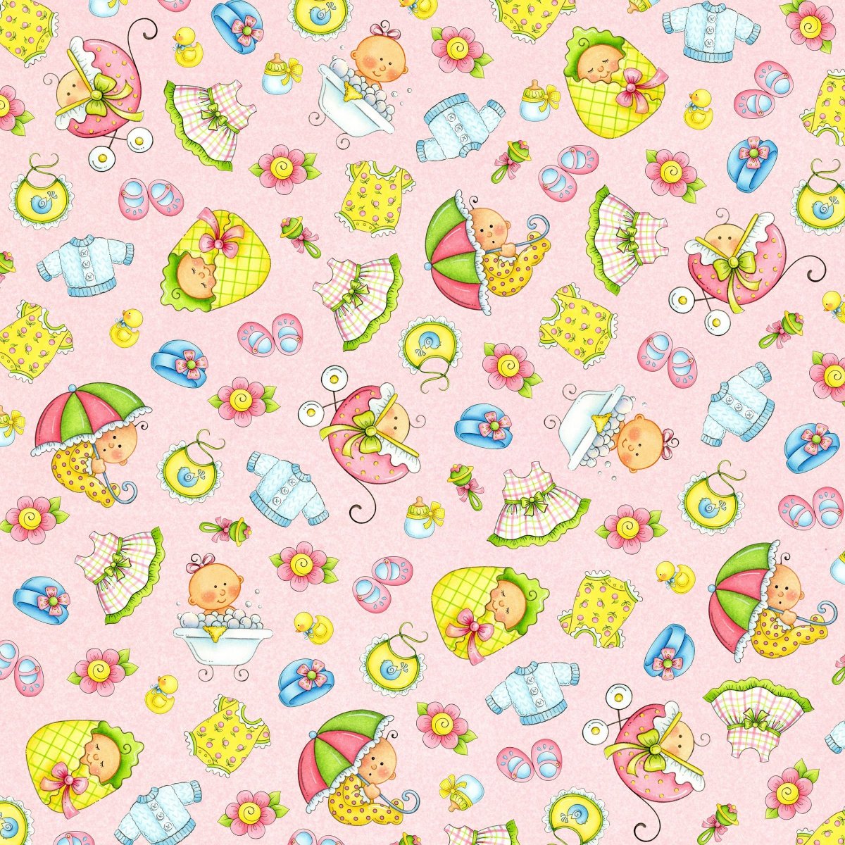 Яркий фон для садика