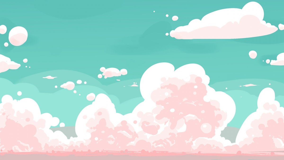 Небо мультяшное