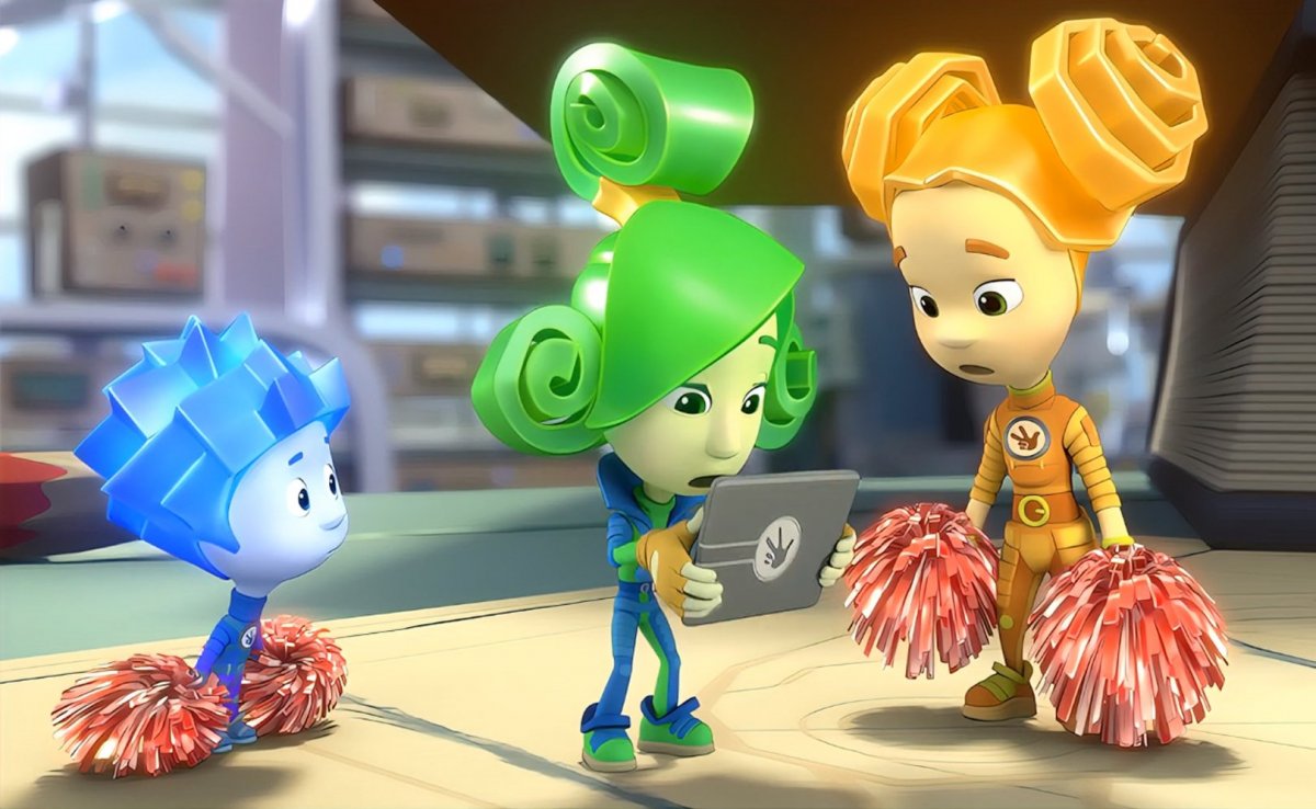 Фиксики Симка и фаер