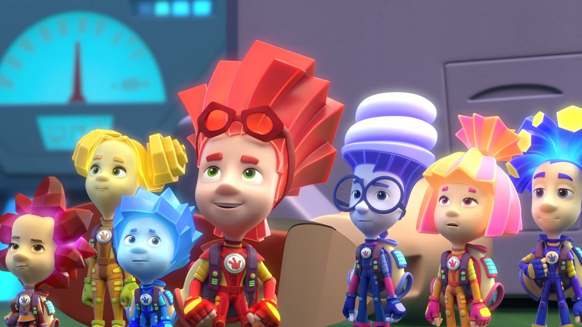 Фиксики Файер и Симка