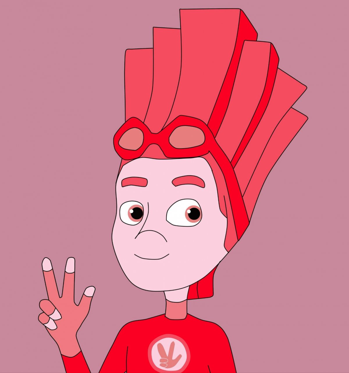 Фиксики шпуля и Симка