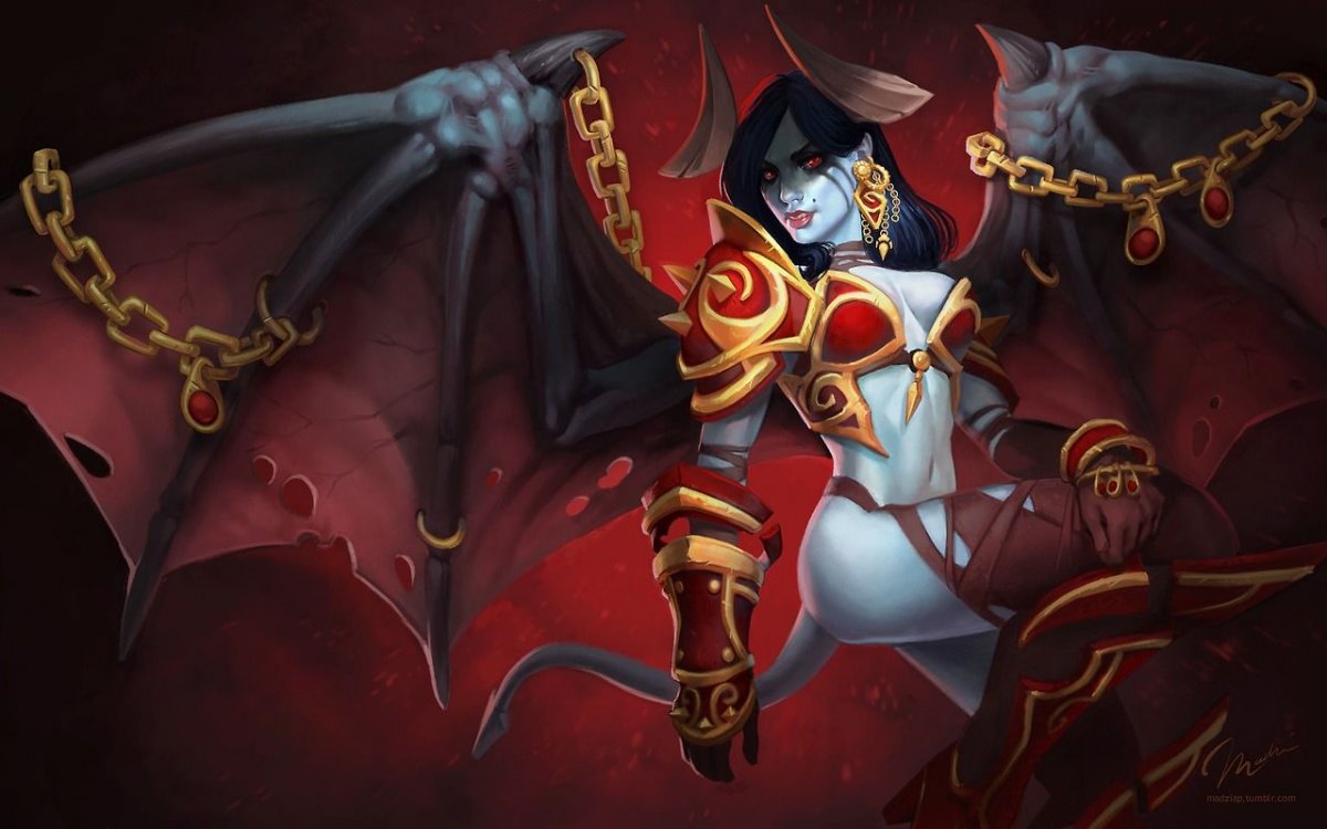 Dota 2. Akasha, the Queen of Pain