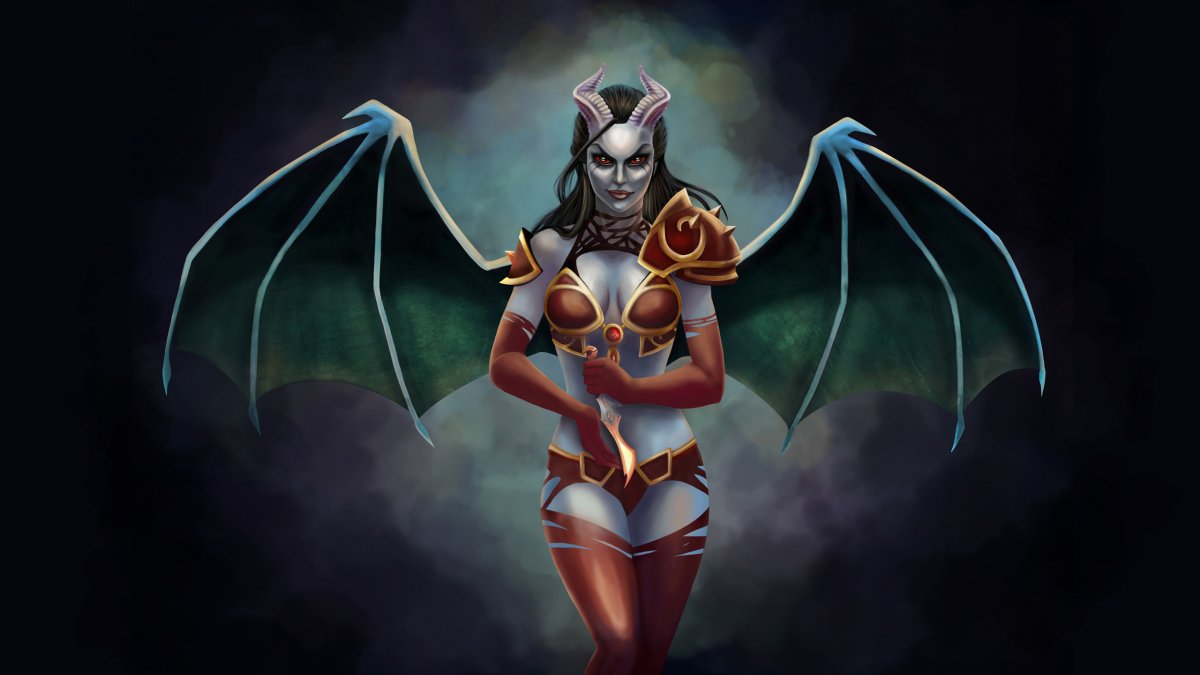 Дота 2 Квин оф Паин