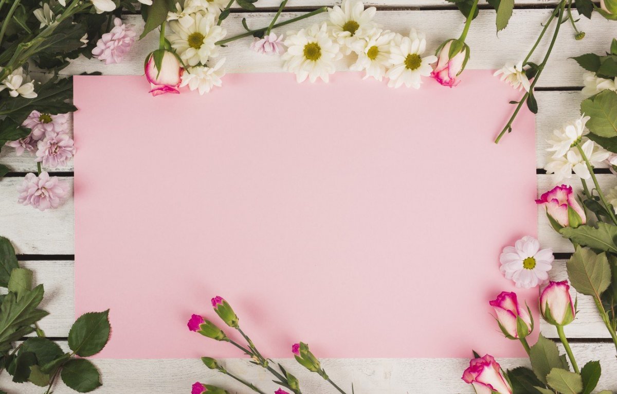 Рамка с герберами